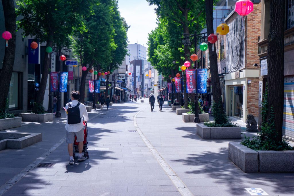 Insadong Street in 2024